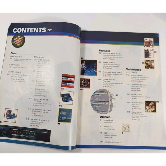 Home Recording Magazine September 2003 Hot Keys Synth Sound Music Studio Audio - Picture 4 of 9